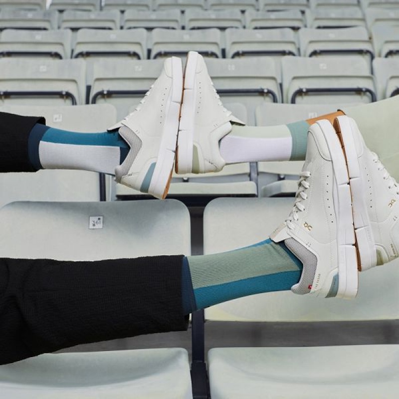 Grey Men's On Running THE ROGER Centre Court Sneakers | 934752_PH