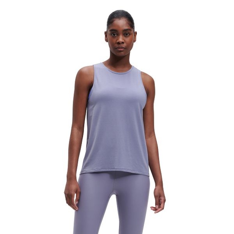 Grey Women\'s On Running Active Tanks | 1694852_PH