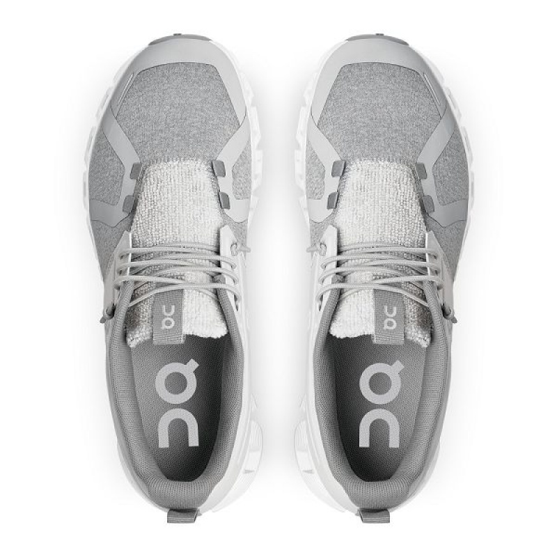 Grey Women's On Running Cloud 5 Terry Sneakers | 2136854_PH