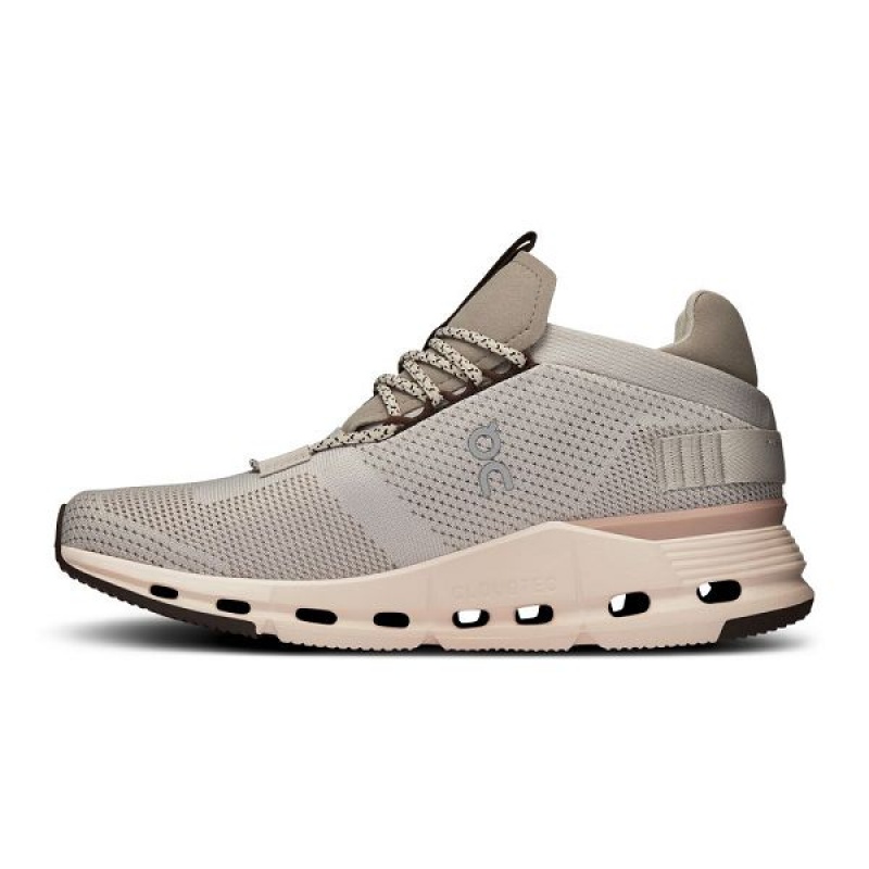 Grey Women's On Running Cloudnova Sneakers | 2036471_PH