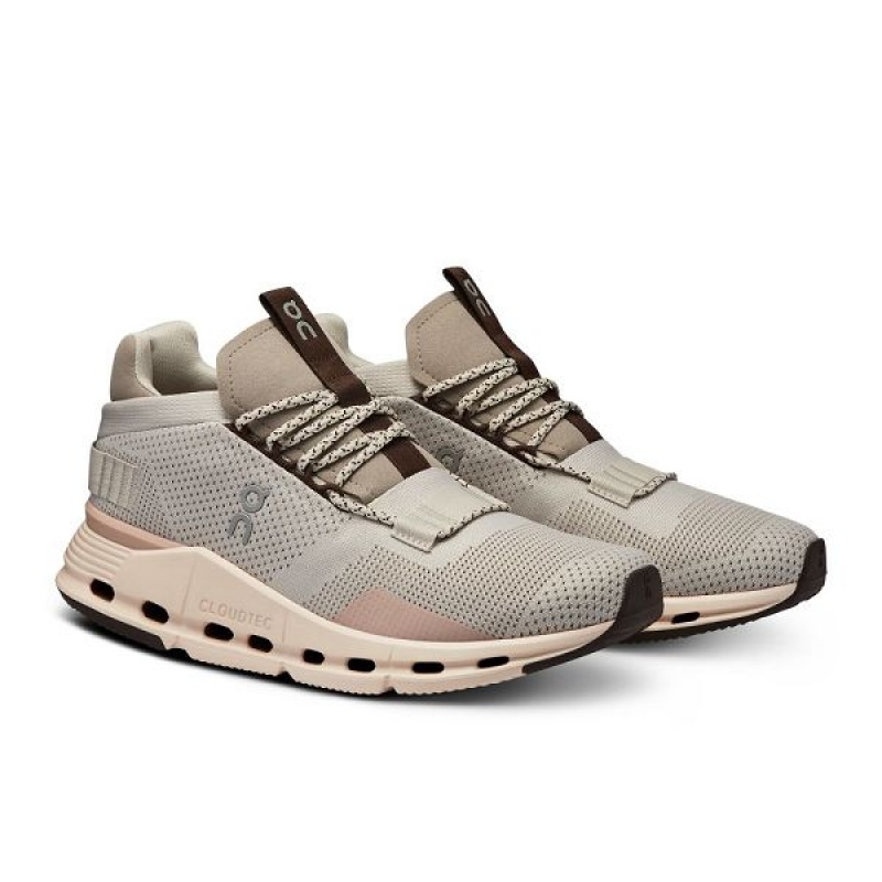 Grey Women's On Running Cloudnova Sneakers | 2036471_PH