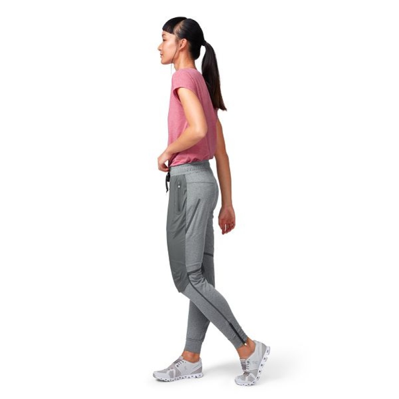 Grey Women's On Running Running Pants | 9410853_PH