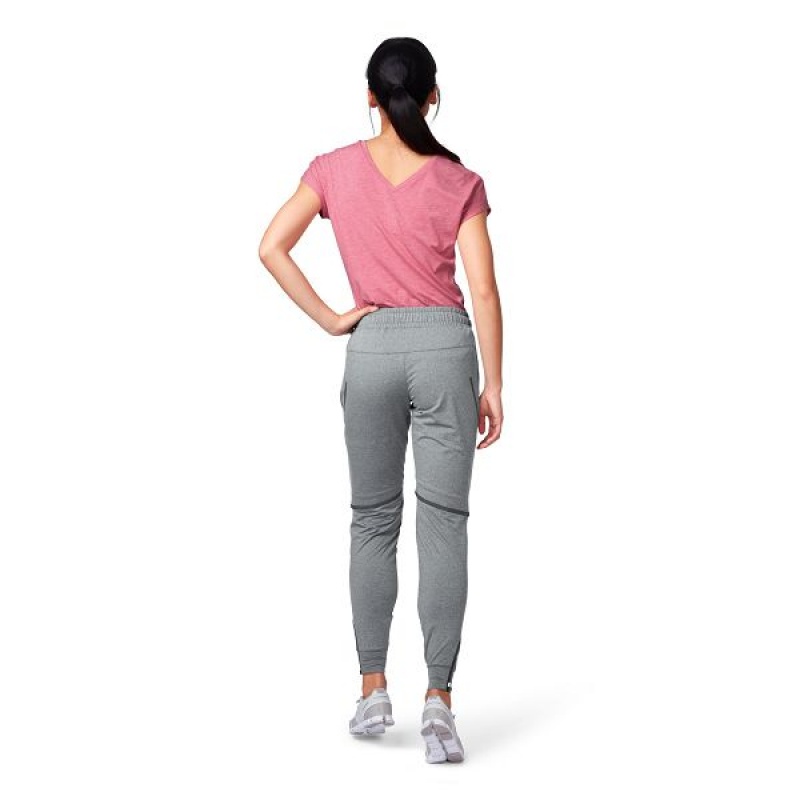 Grey Women's On Running Running Pants | 9410853_PH