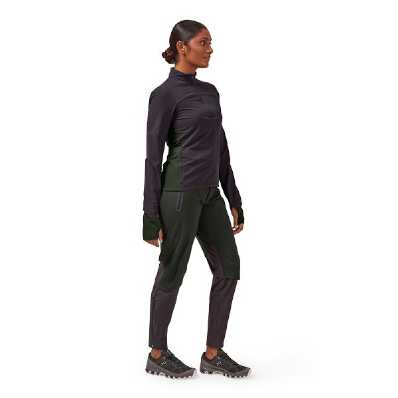 Grey Women's On Running Waterproof Pants | 7032965_PH