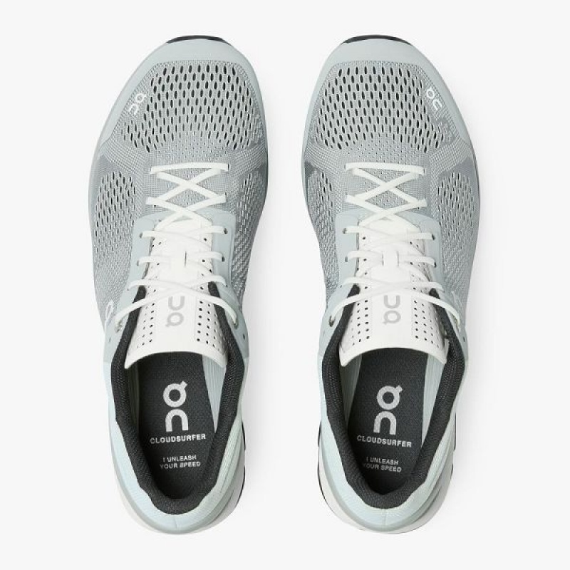 Grey / Black Men's On Running Cloudsurfer 5 Road Running Shoes | 7043698_PH