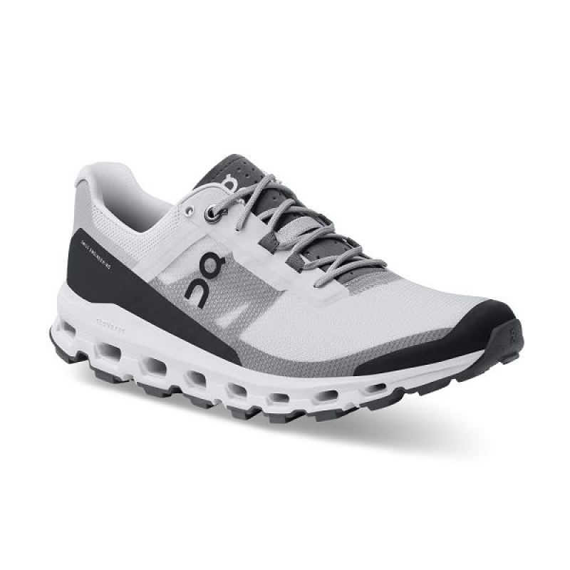 Grey / Black Women's On Running Cloudvista Hiking Shoes | 593286_PH