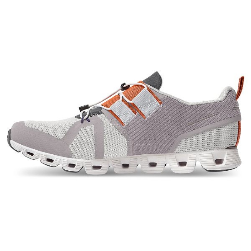 Grey / Brown Women's On Running Cloud Nexus Sneakers | 3890462_PH