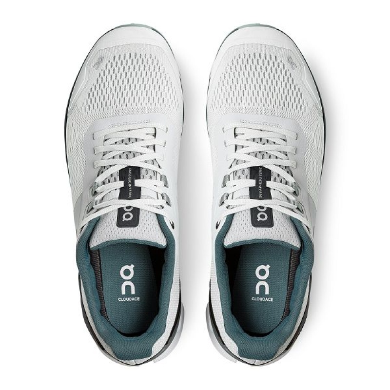 Grey / Green Men's On Running Cloudace 2 Running Shoes | 2561879_PH