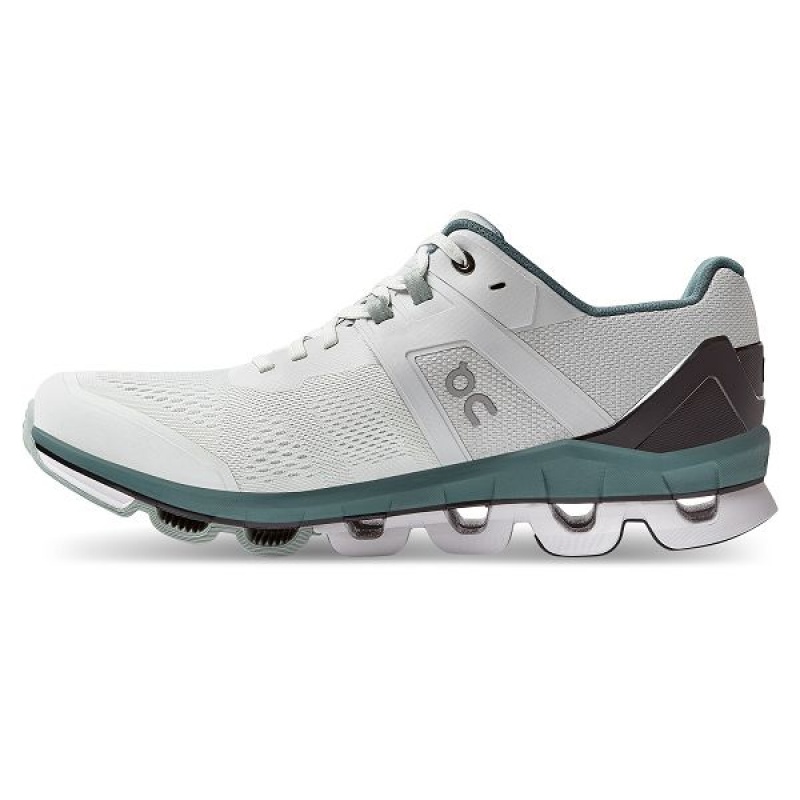 Grey / Green Men's On Running Cloudace 2 Running Shoes | 2561879_PH