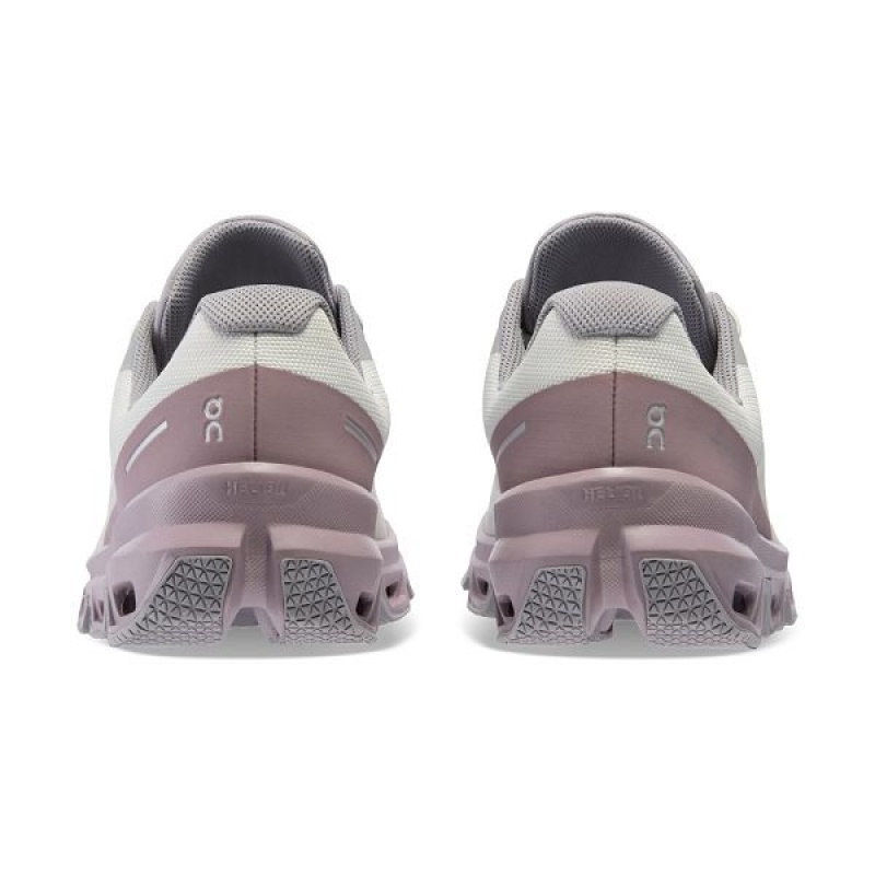 Grey / Purple Women's On Running Cloudventure Waterproof Hiking Shoes | 2951340_PH