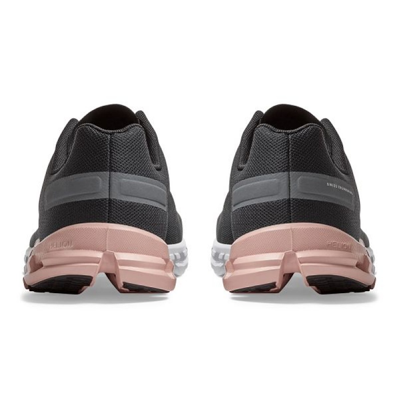 Grey / Rose Women's On Running Cloudflow Road Running Shoes | 4126980_PH