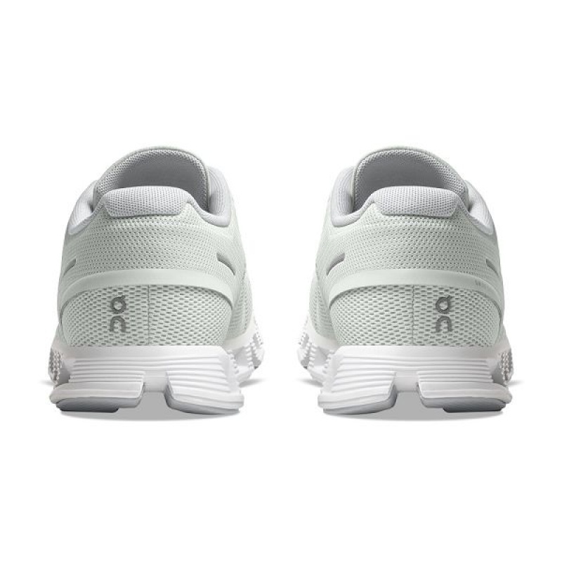 Grey / White Women's On Running Cloud 5 Sneakers | 4835721_PH