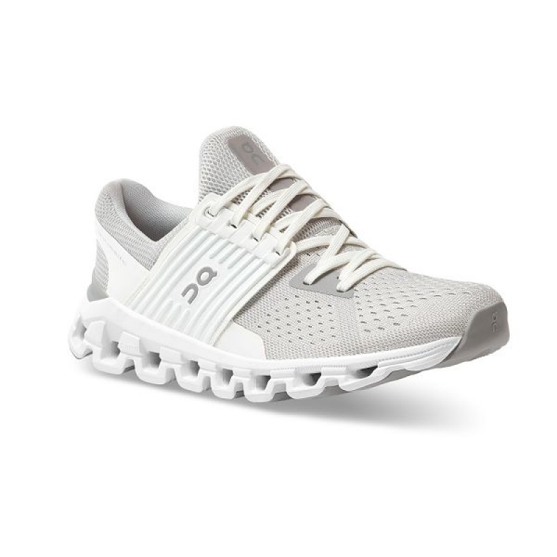 Grey / White Women's On Running Cloudswift Road Running Shoes | 2836510_PH