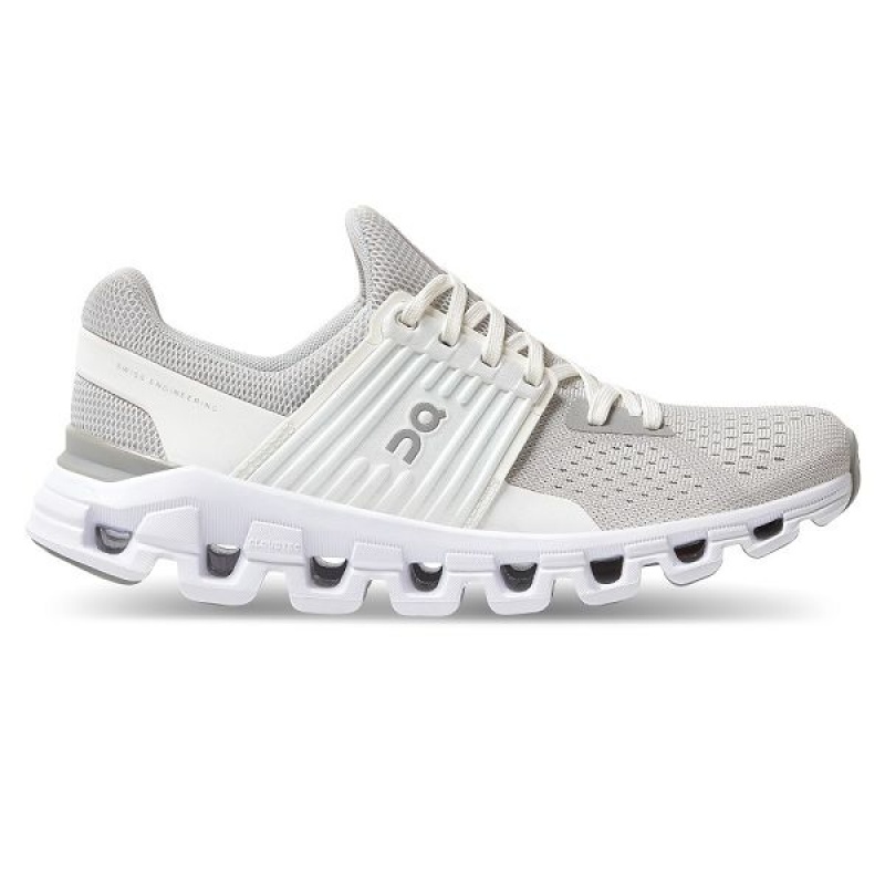 Grey / White Women\'s On Running Cloudswift Road Running Shoes | 2836510_PH