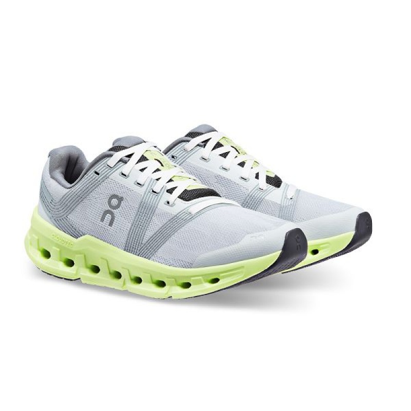 Grey / Yellow Women's On Running Cloudgo Road Running Shoes | 3501927_PH