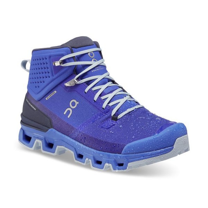 Indigo Men's On Running Cloudrock 2 Waterproof Hiking Boots | 5174623_PH