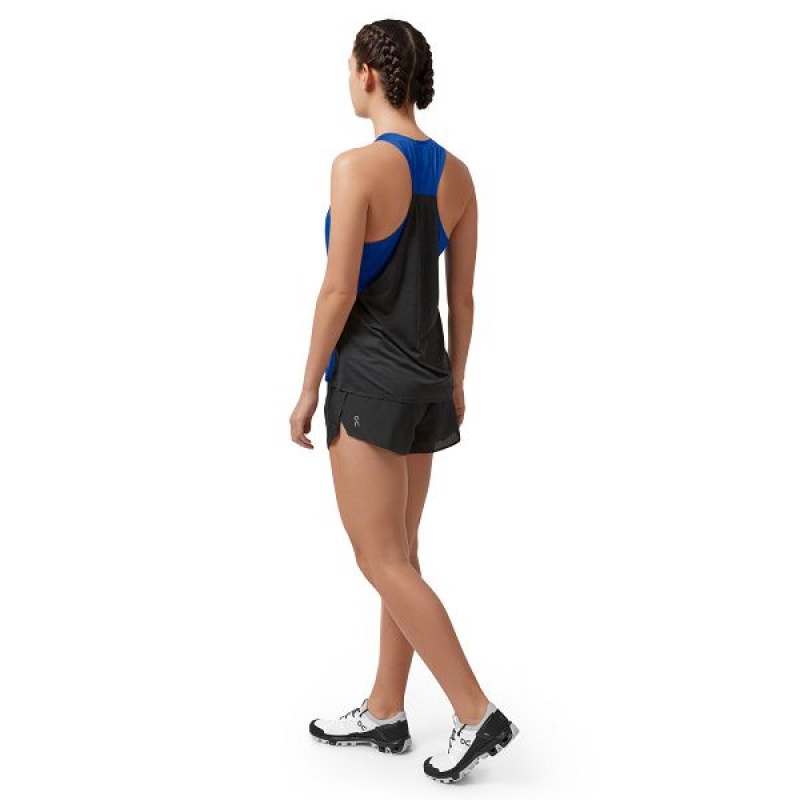 Indigo / Black Women's On Running Tank-T 2 Tanks | 1046579_PH