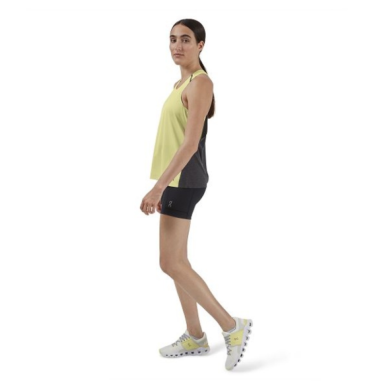 Light Green / Black Women's On Running Tank-T 2 Tanks | 647923_PH