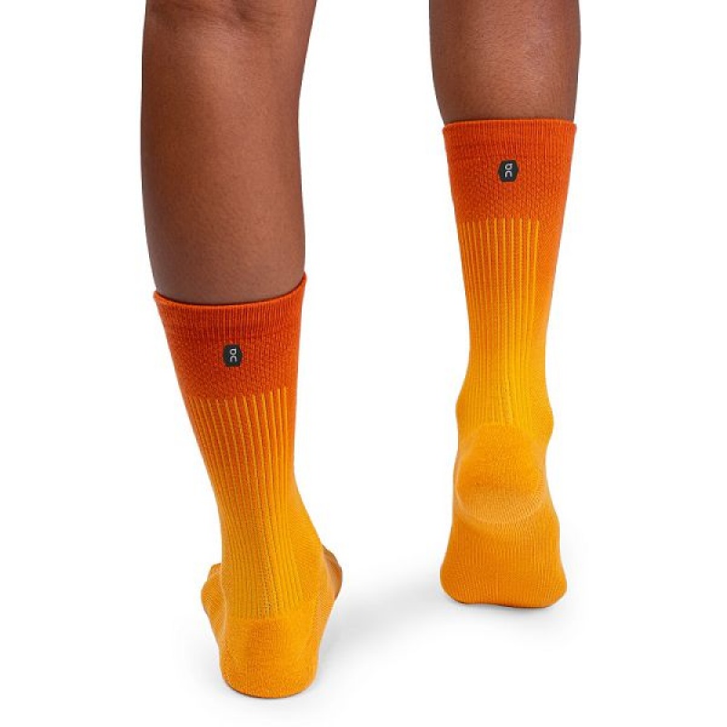 Mango / Brown Women's On Running All-Day Socks | 5690827_PH