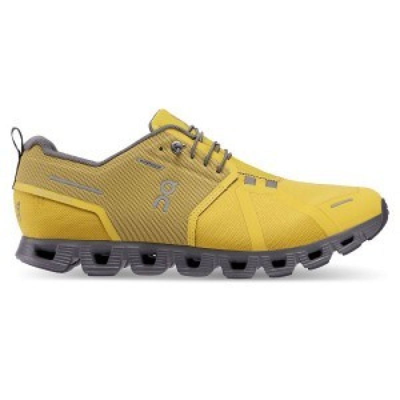 Mustard Men\'s On Running Cloud 5 Waterproof Sneakers | 7509128_PH