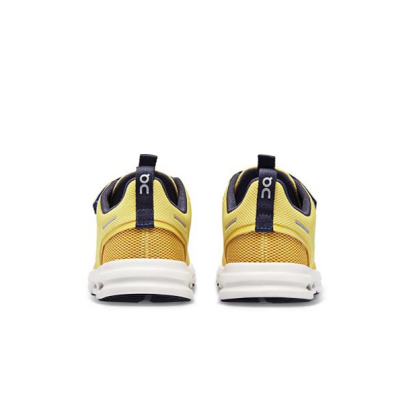 Mustard / White Kids' On Running Cloud Play Running Shoes | 5093147_PH