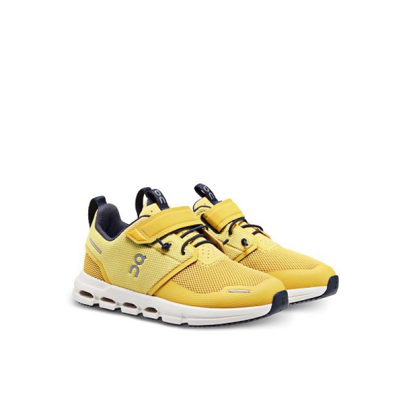 Mustard / White Kids' On Running Cloud Play Running Shoes | 5093147_PH