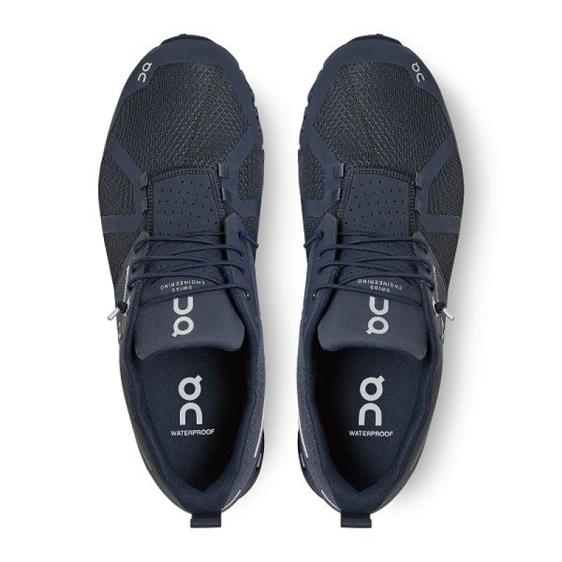 Navy Men's On Running Cloud 2 Waterproof Sneakers | 7431296_PH