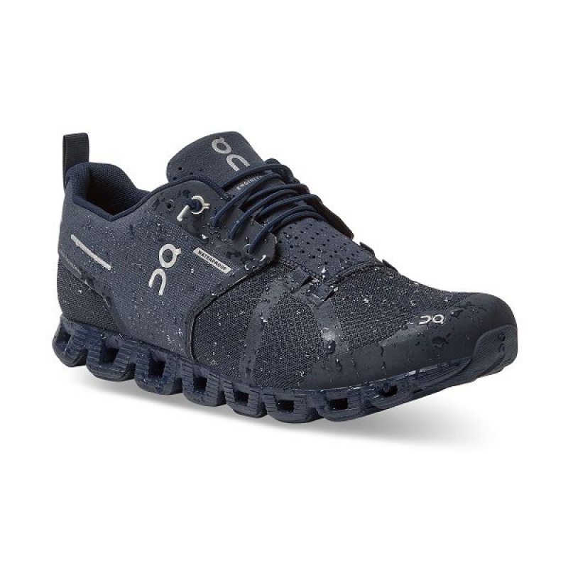 Navy Men's On Running Cloud 2 Waterproof Sneakers | 7431296_PH