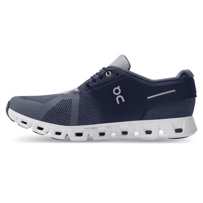 Navy Men's On Running Cloud 5 Combo Sneakers | 178269_PH