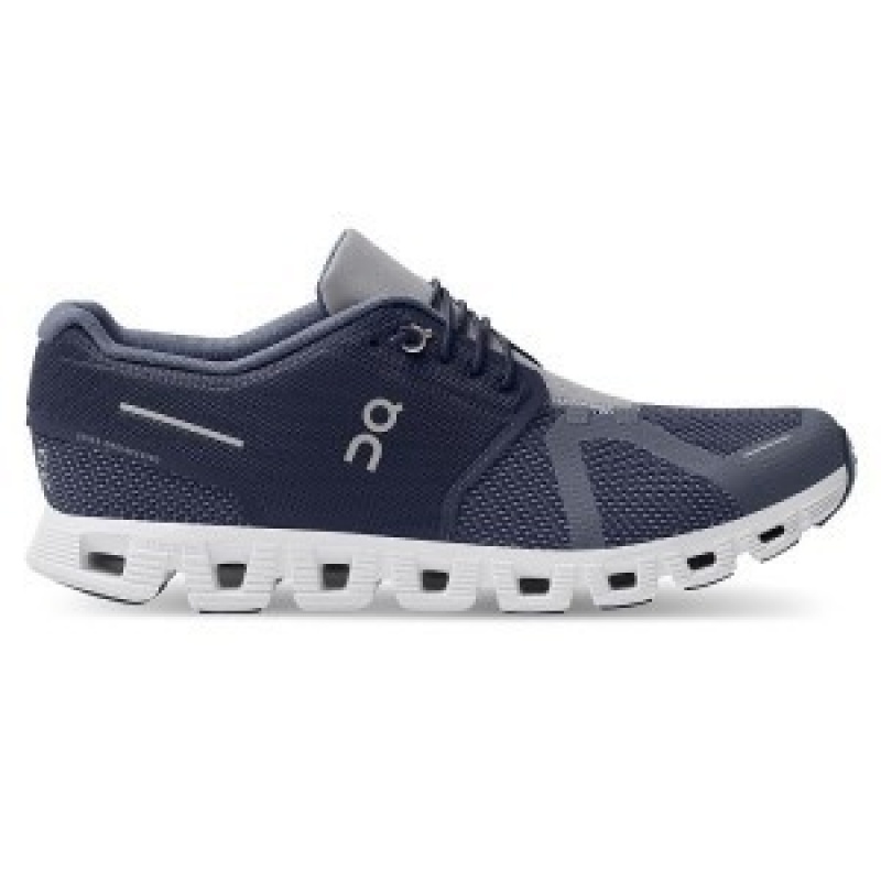 Navy Men\'s On Running Cloud 5 Combo Sneakers | 178269_PH