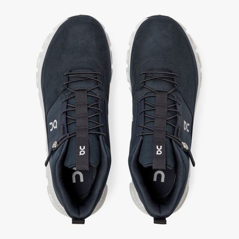 Navy Men's On Running Cloud Hi Sneakers | 9683715_PH