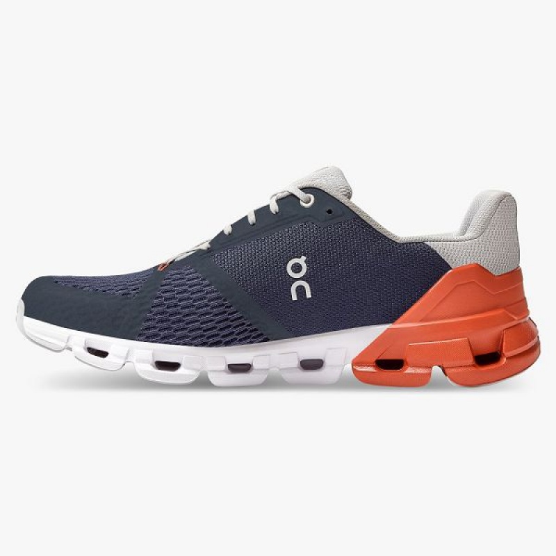 Navy Men's On Running Cloudflyer 3 Road Running Shoes | 2749103_PH