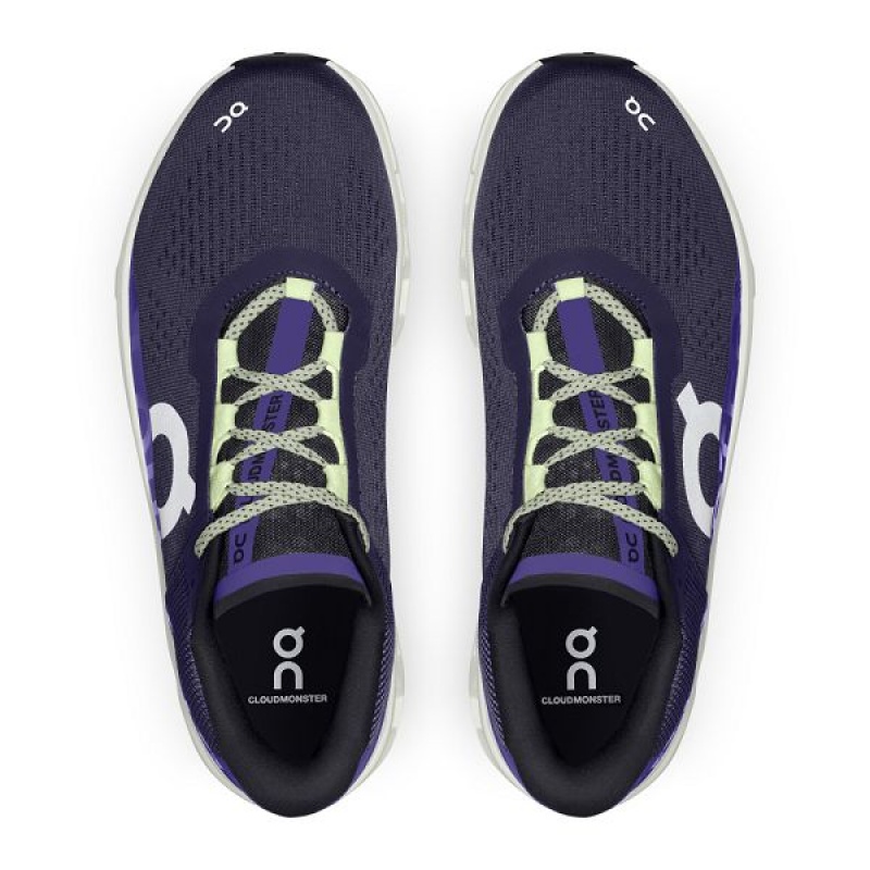 Navy Men's On Running Cloudmonster Road Running Shoes | 2734981_PH