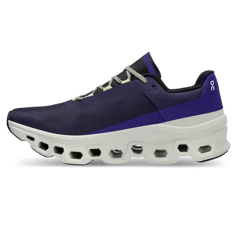 Navy Men's On Running Cloudmonster Road Running Shoes | 2734981_PH