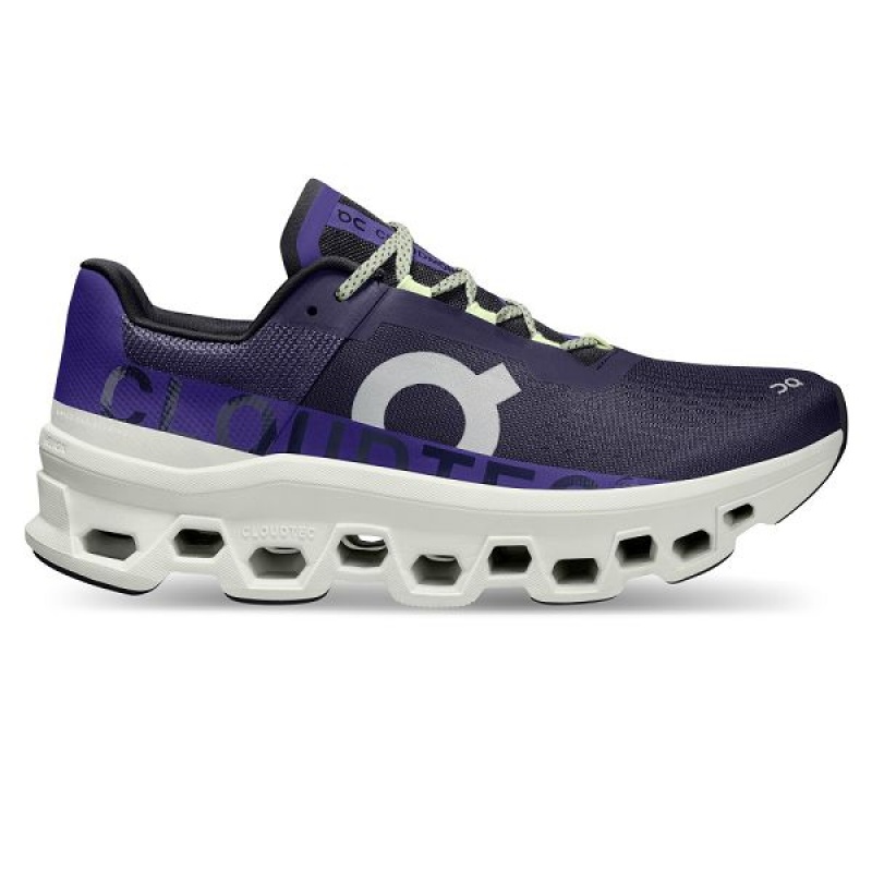 Navy Men\'s On Running Cloudmonster Road Running Shoes | 2734981_PH