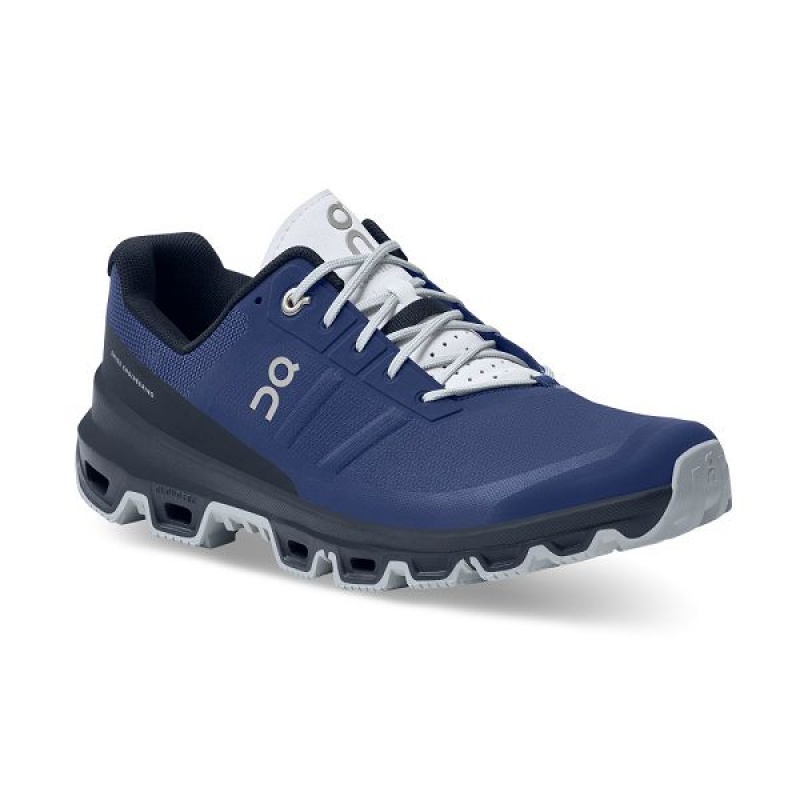 Navy Men's On Running Cloudventure Trail Running Shoes | 1480693_PH