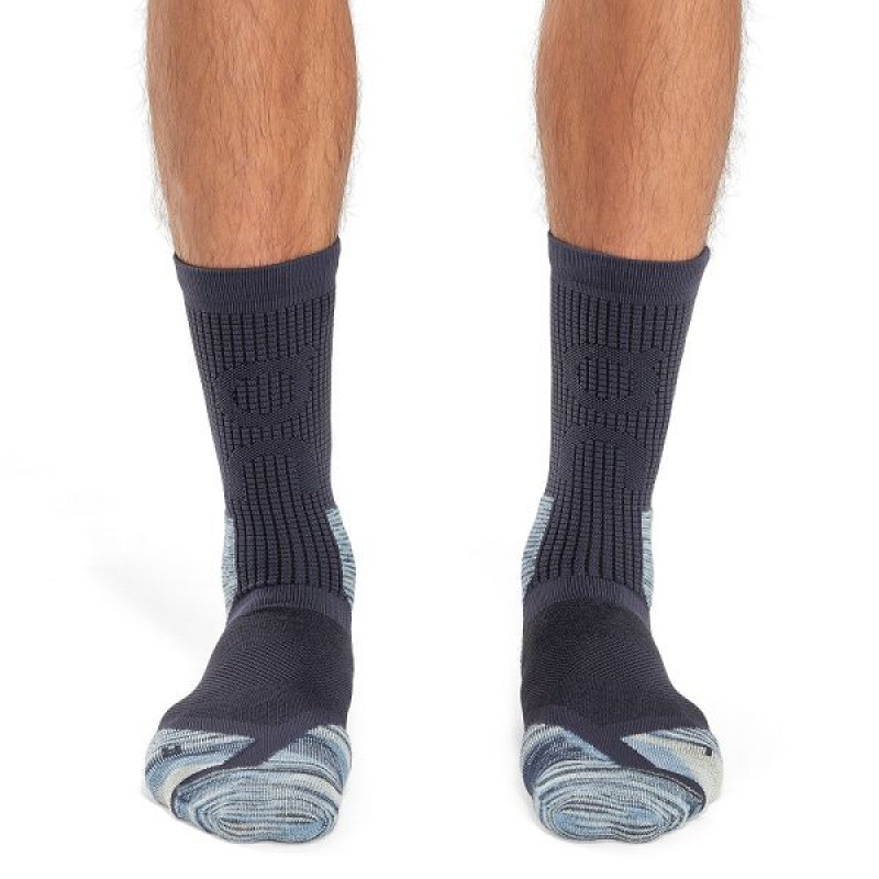 Navy Men's On Running Explorer Merino Socks | 512879_PH