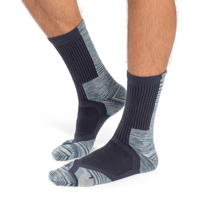 Navy Men\'s On Running Explorer Merino Socks | 512879_PH