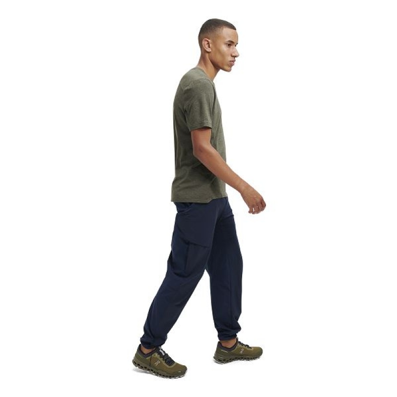 Navy Men's On Running Explorer Pants | 3845120_PH