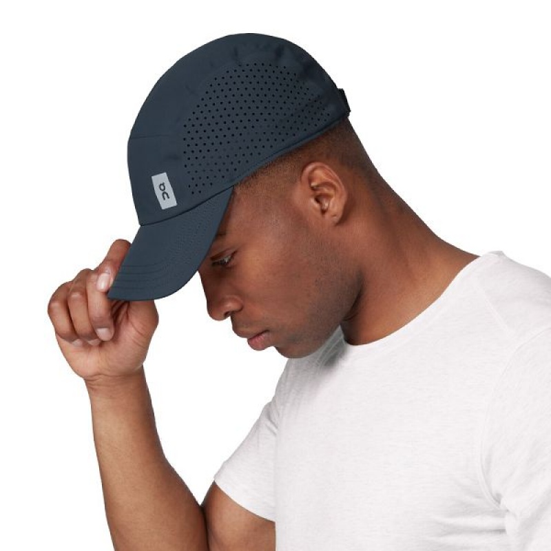 Navy Men\'s On Running Lightweight Caps | 751946_PH