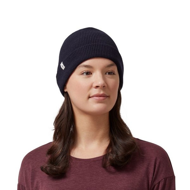 Navy Men's On Running Merino Beanie | 4291380_PH