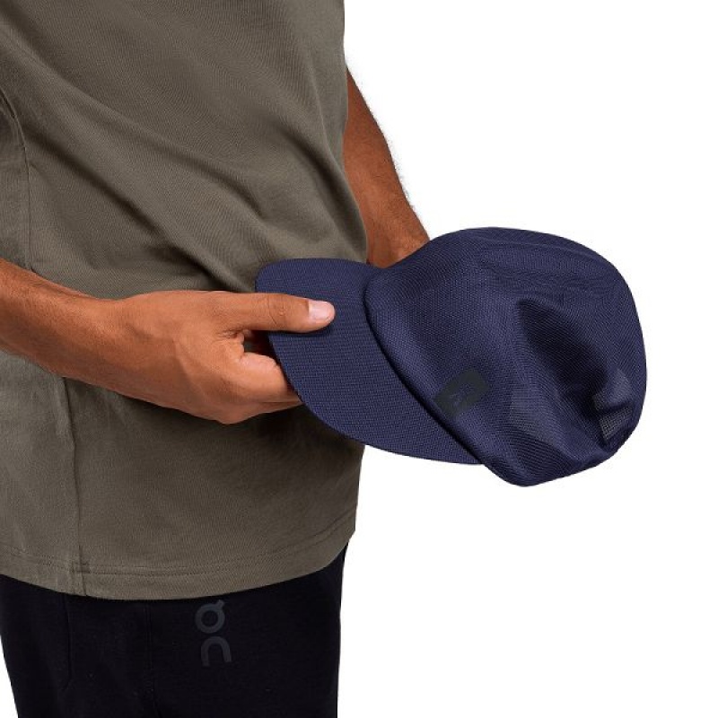 Navy Men's On Running Moulded Caps | 8063719_PH