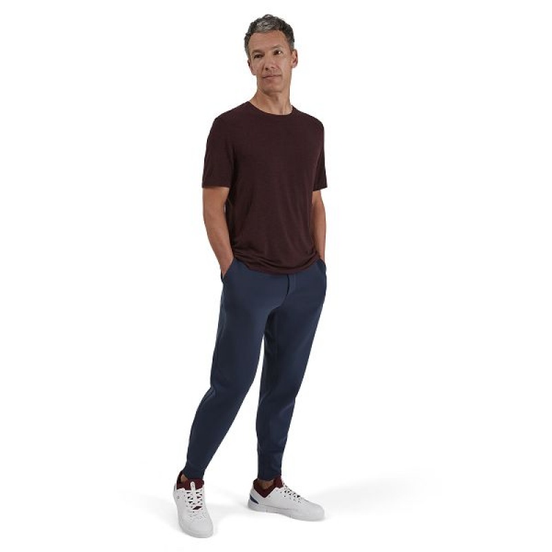 Navy Men's On Running Sweat 2 Pants | 4059826_PH