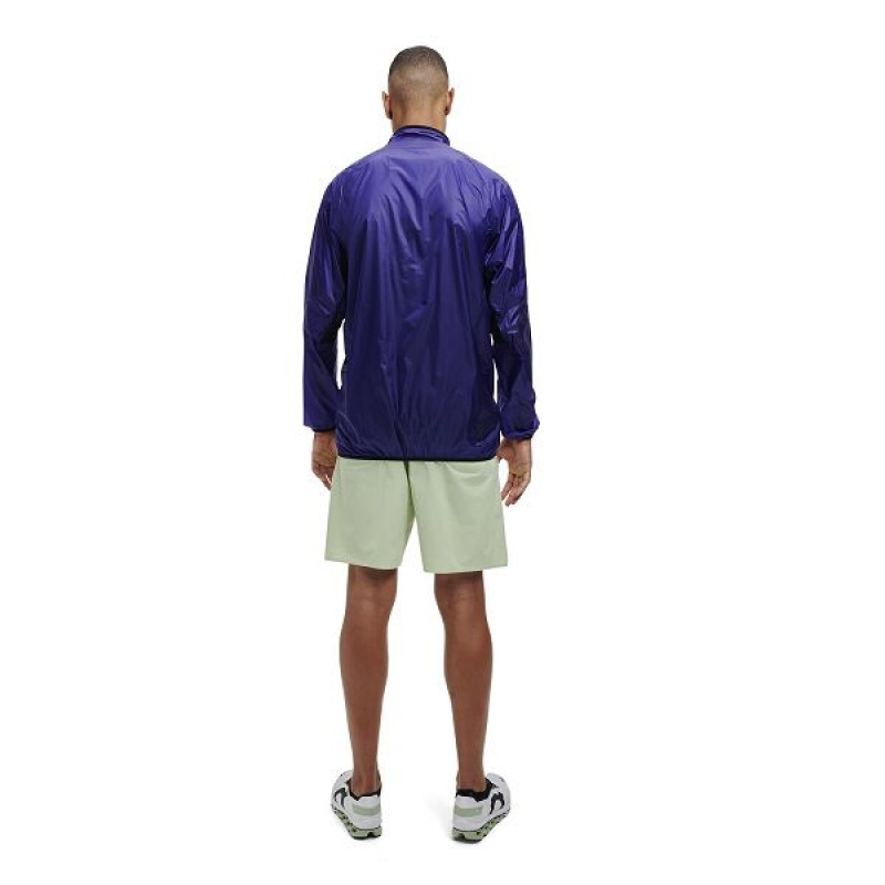 Navy Men's On Running Zero Jackets | 581463_PH