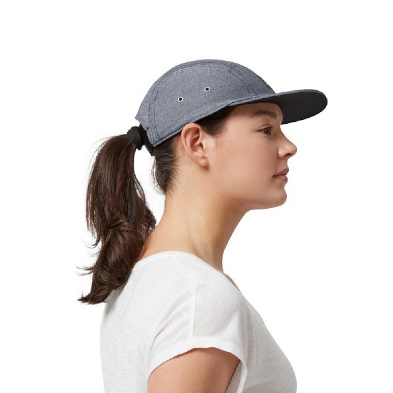 Navy Women's On Running 5 Panel Caps | 5803124_PH