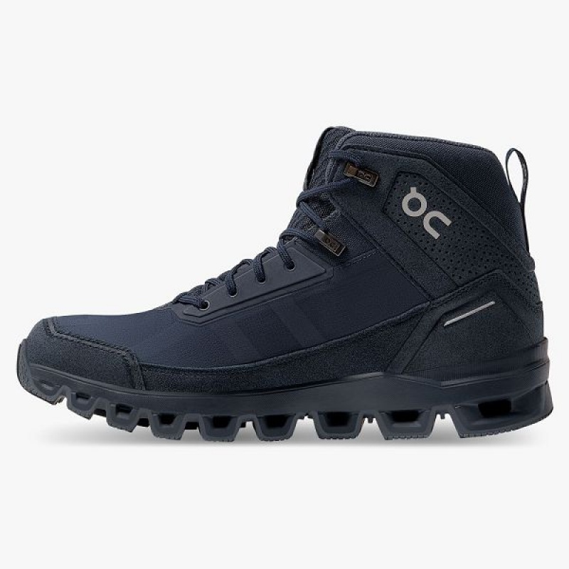 Navy Women's On Running Cloudridge Hiking Boots | 1748360_PH