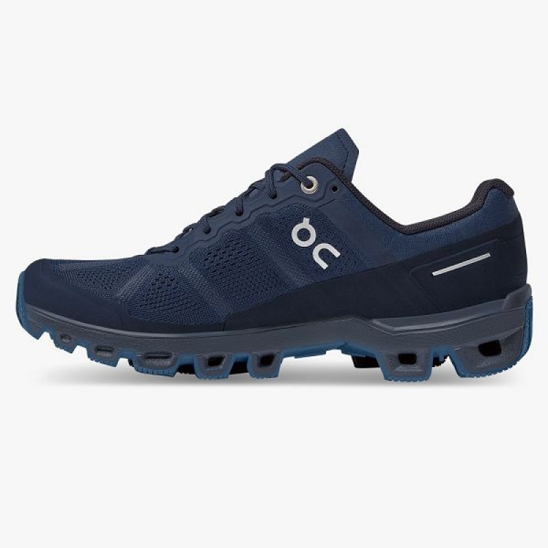 Navy Women's On Running Cloudventure 2 Hiking Shoes | 6231587_PH