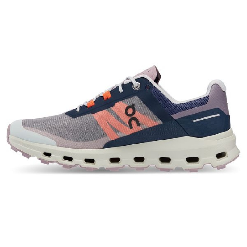 Navy Women's On Running Cloudvista Hiking Shoes | 6582314_PH