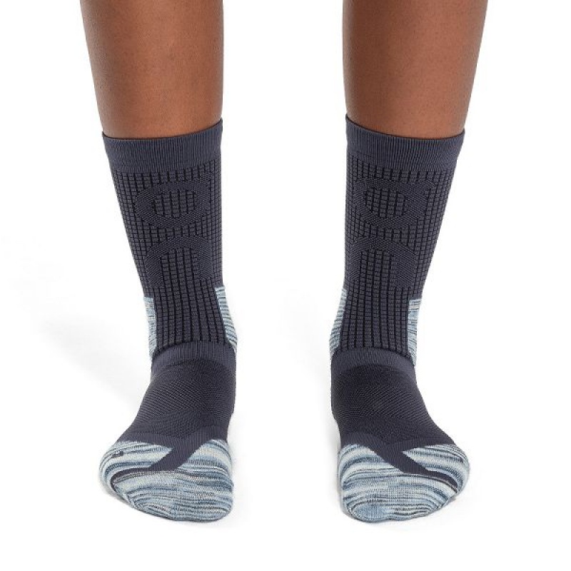 Navy Women's On Running Explorer Merino Socks | 6510327_PH