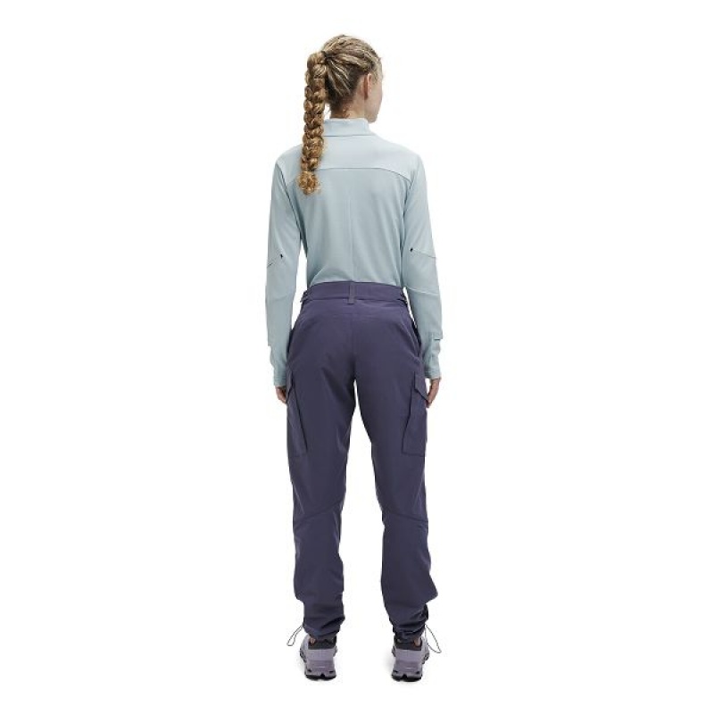 Navy Women's On Running Explorer Pants | 653812_PH